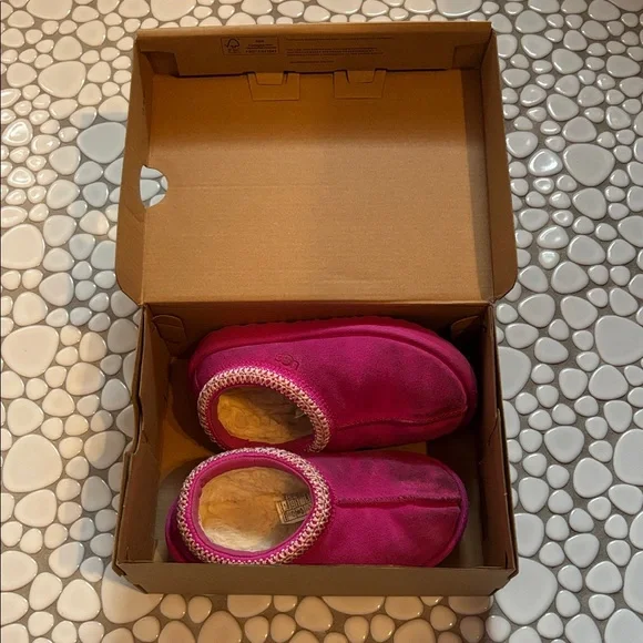 UGG Tasman II Slipper Toddler Little Kid Rock Rose Sz 11 - Picture 13 of 13